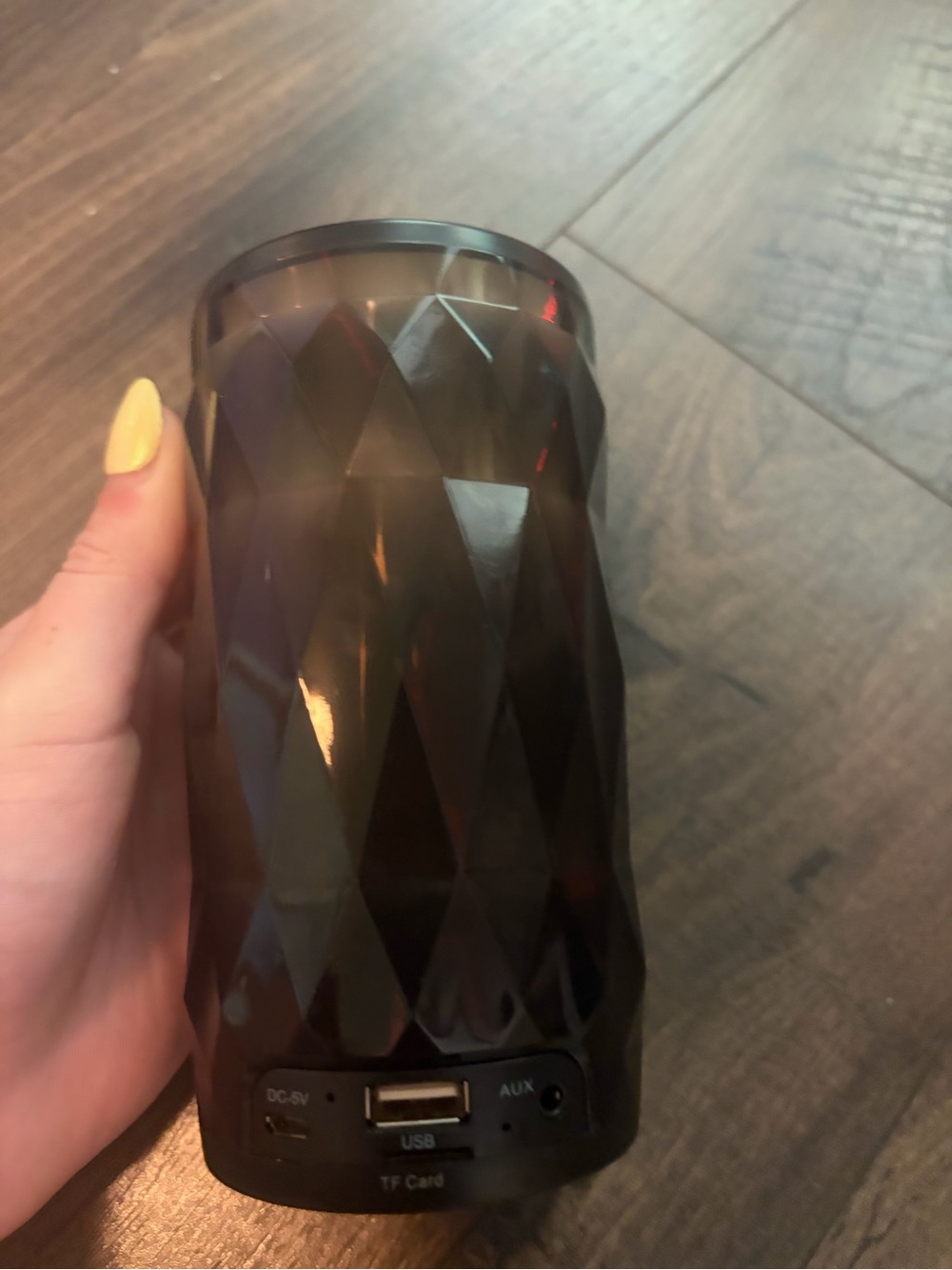 Portable Black Bluetooth Speaker with USB & AUX